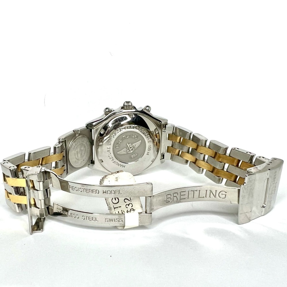BREITLING CHRONOMAT UTC 40mm Automatic 2 Tone Watch - Picture 7 of 8
